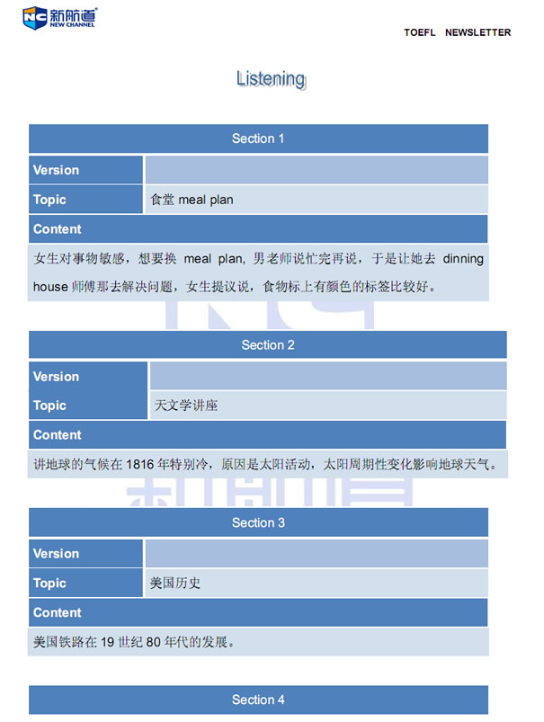 2014年5月17日托福考试回忆