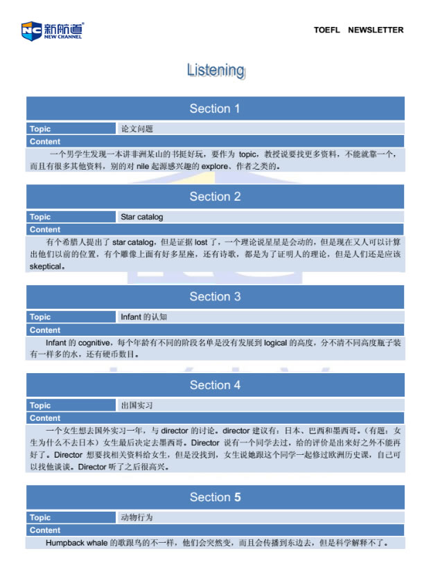 2014年10月11日托福考试回忆