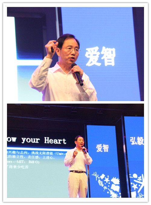 彭铁城博士慷慨激昂