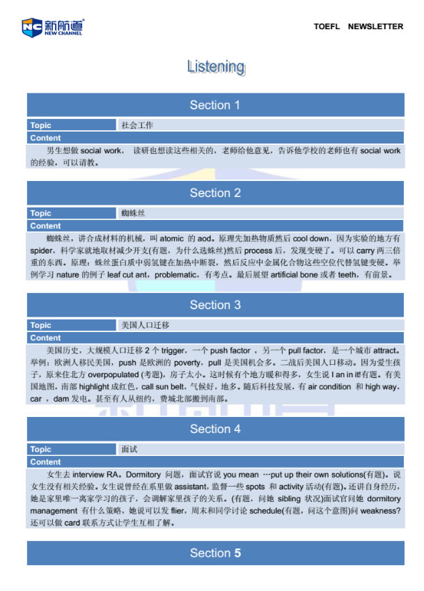 2014年12月27日托福考试回忆