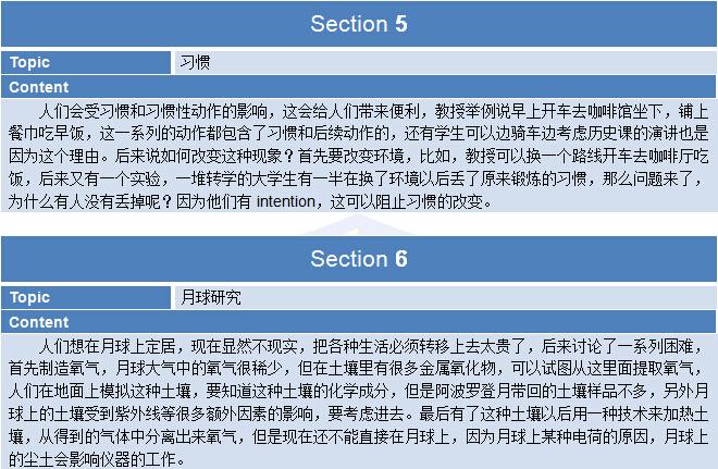 新航道2015年7月11日托福考试回忆