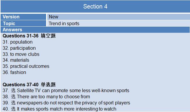 新航道2015年8月8日雅思考试回忆听力部分