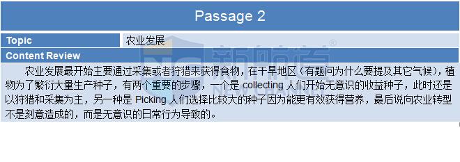 新航道2015年9月13日托福考试回忆阅读部分