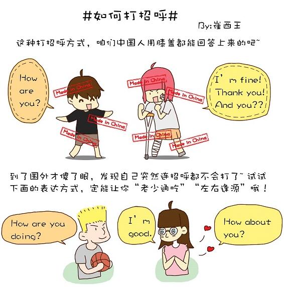 雅思口语的正确打招呼方式1