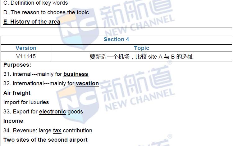 新航道2016年8月27日雅思考试回忆听力7