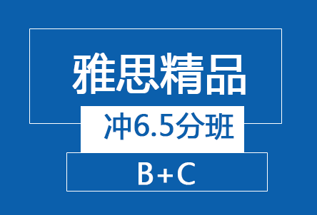 雅思精品冲6.5分班（B+C）